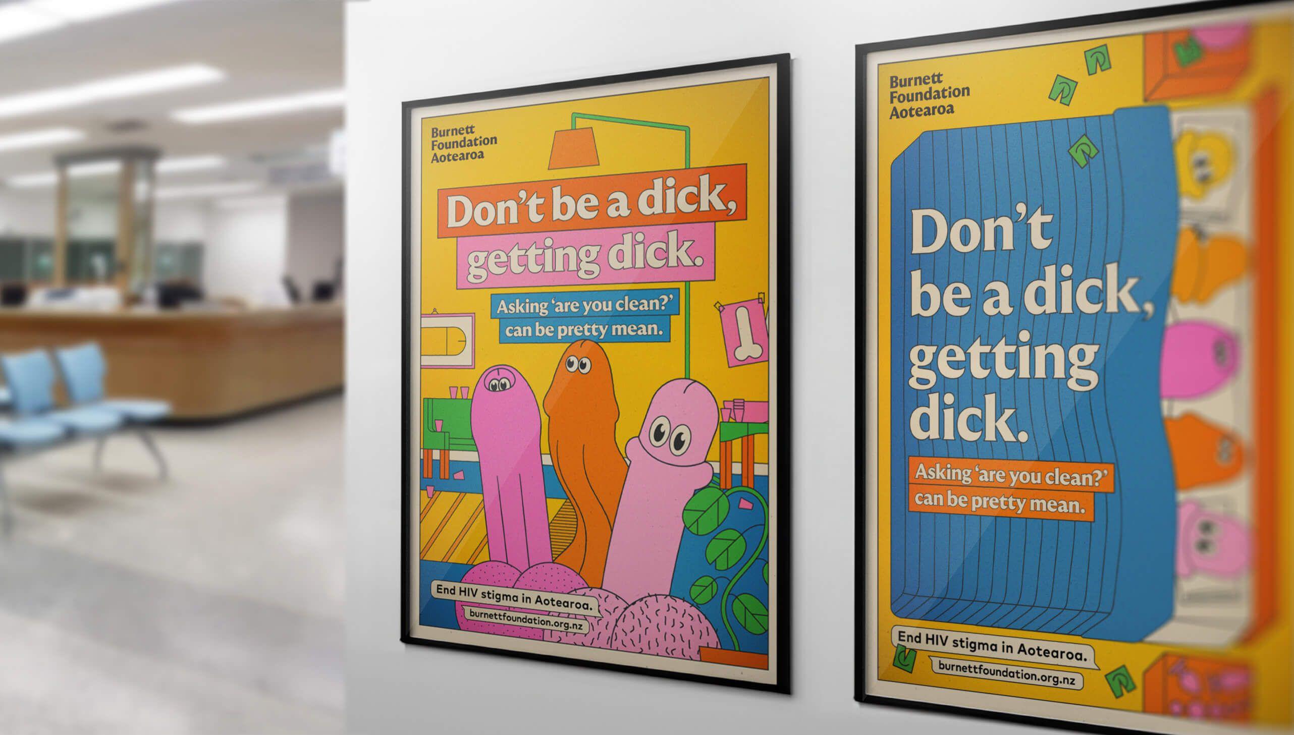 Campaign Poster in waiting room